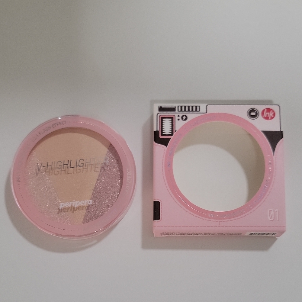 Like New Made In Korea Peripera Ink V-Highlighter 1:2:1 Flash Effect 01 Radiance